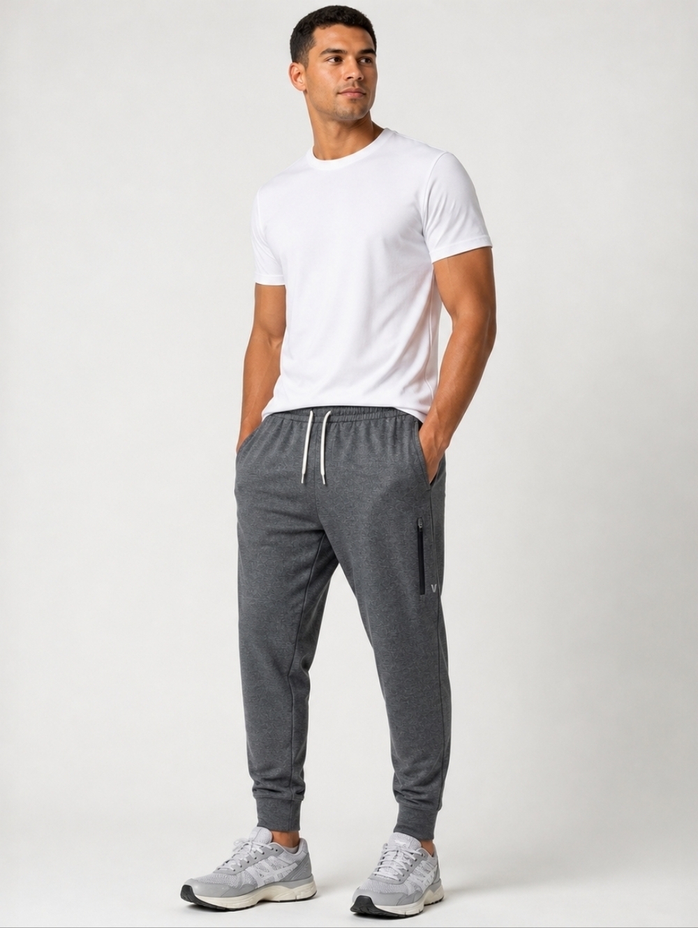 Vuori Sunday Performance Jogger XXL Heather Gray Athletic Lounge Sweatpants